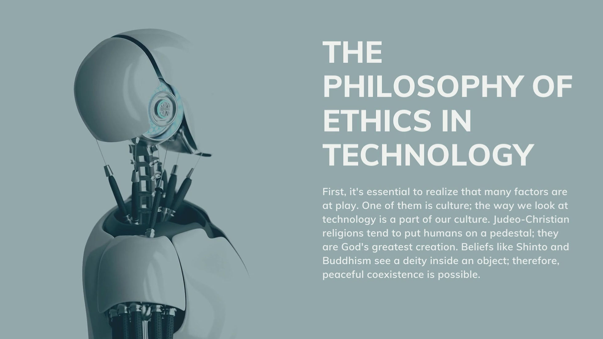 Ethical Tech seminar brochure